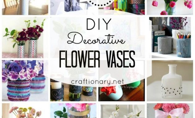 35 Diy Flower Vases Creative Tutorials Diy Crafts To inside dimensions 768 X 1024