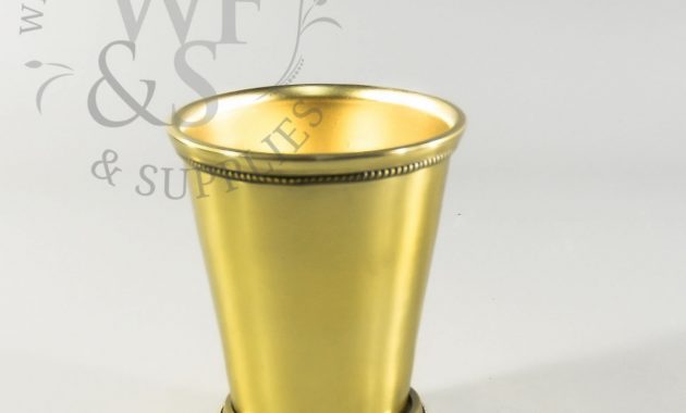 44 Gold Aluminum Mint Julep Cup regarding dimensions 1550 X 1550