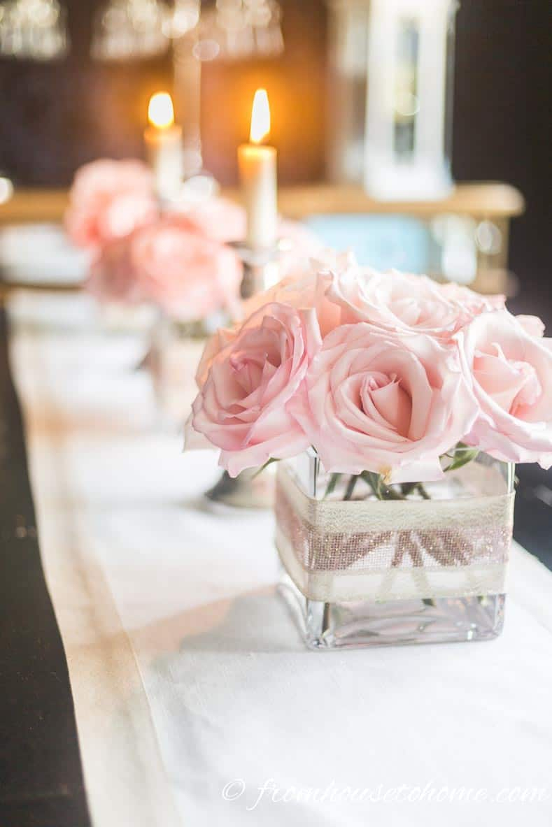 5 Simple But Elegant Pink Flower Centerpieces That Are Low for sizing 789 X 1183