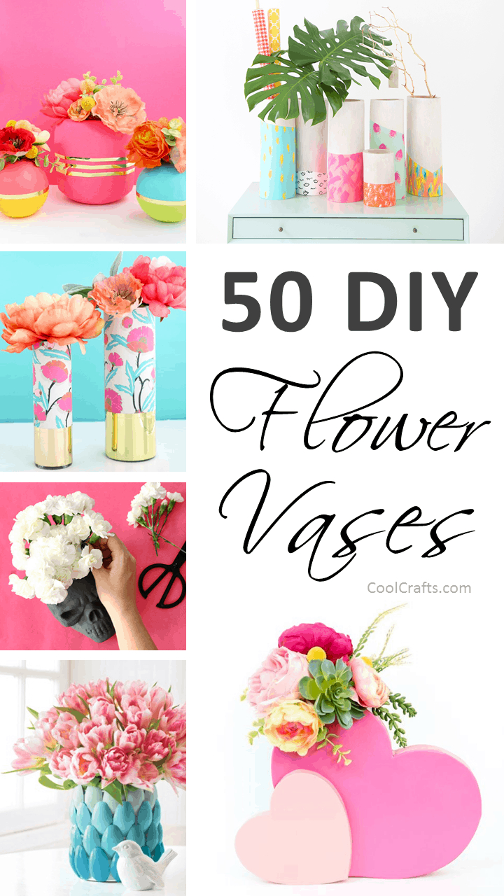 50 Stunning Diy Flower Vase Ideas For Your Home Cool Crafts pertaining to size 720 X 1280
