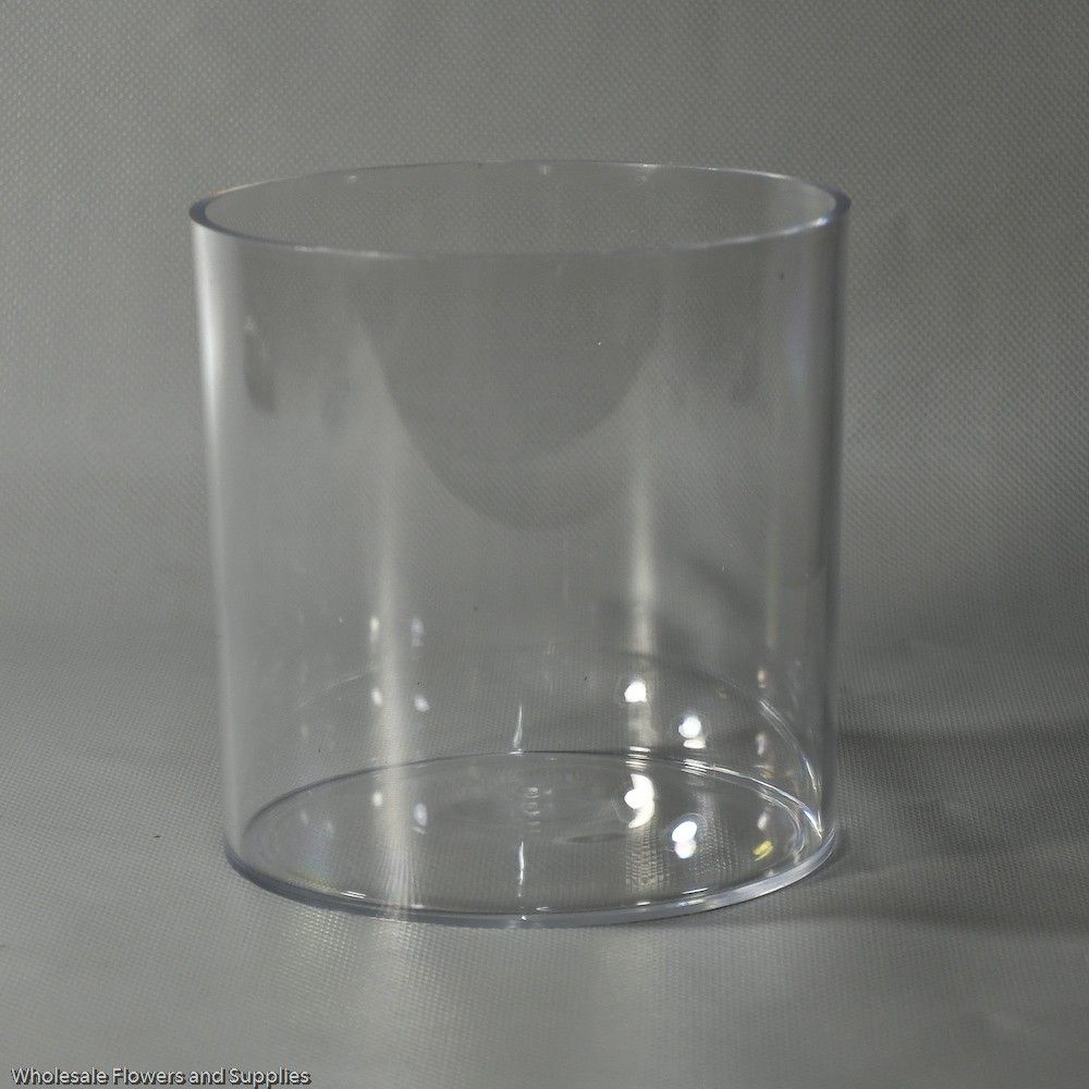 6 X 6 Plastic Cylinder Vase Clear Plastic Vase pertaining to sizing 1000 X 1000