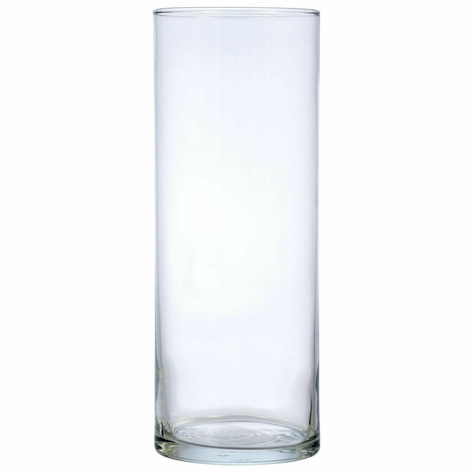 9 In Cylinder Vase Clear Glass 12 Piece throughout size 1600 X 1600