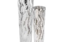 95 X 95 X 31 Silver Large Ripple Floor Vase Fruugo inside proportions 1000 X 1000