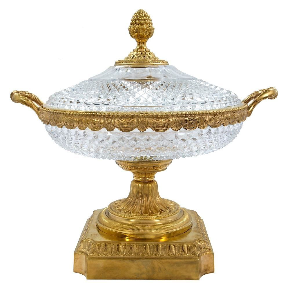 A French Mid 19th Century Louis Xvi St Baccarat Crystal And within measurements 1000 X 1000