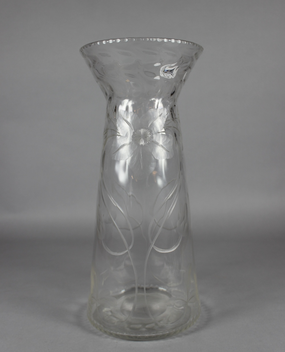 A J Powell Sons Glass Munstead Flower Vase Designed with regard to size 1000 X 1233