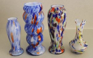 A Range Of Pre War Japanese Glass Vases Collectors Weekly with dimensions 3262 X 2059