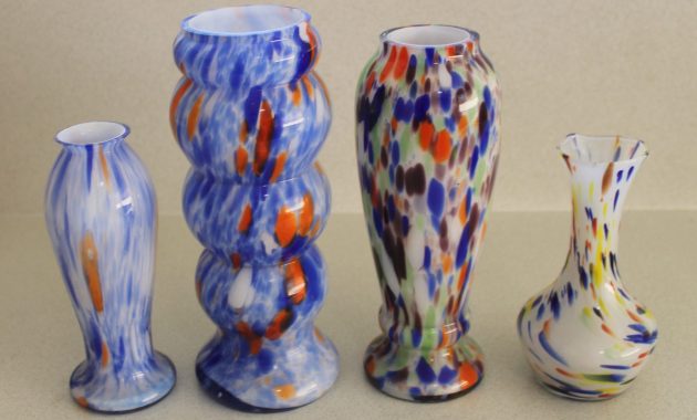 A Range Of Pre War Japanese Glass Vases Collectors Weekly with dimensions 3262 X 2059