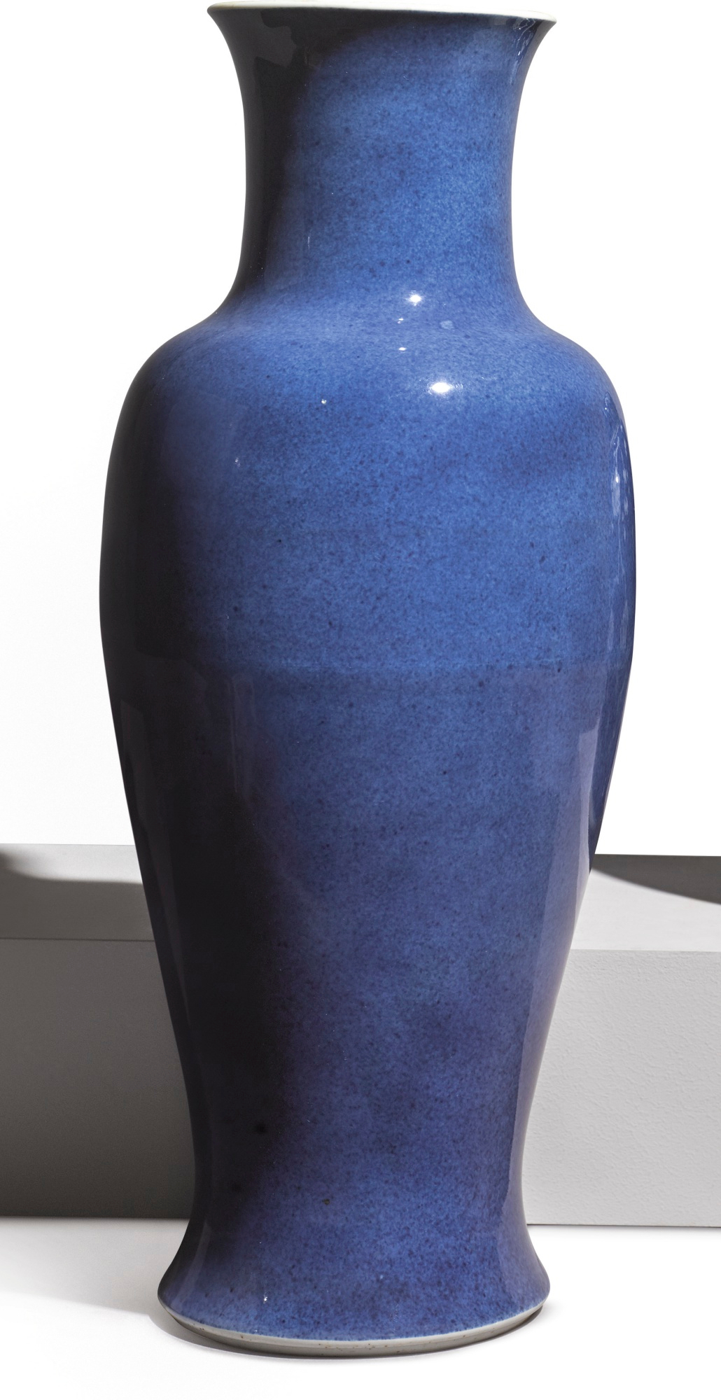 A Tall Powder Blue Glazed Vase Qing Dynasty Kangxi Period with regard to size 1030 X 2000