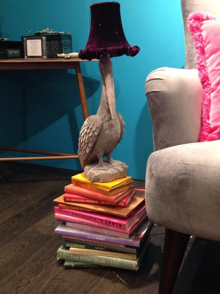 Abigail Ahern Debenhams Pelican Lamp 2014 Animal Lamp within measurements 768 X 1024