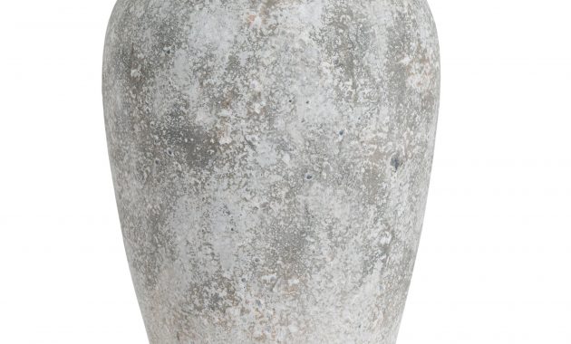 Aged Stone Tall Ceramic Vase intended for proportions 2000 X 2000