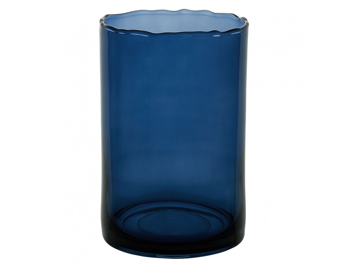 Alaska Blue Tall Glass Vase regarding dimensions 1200 X 925