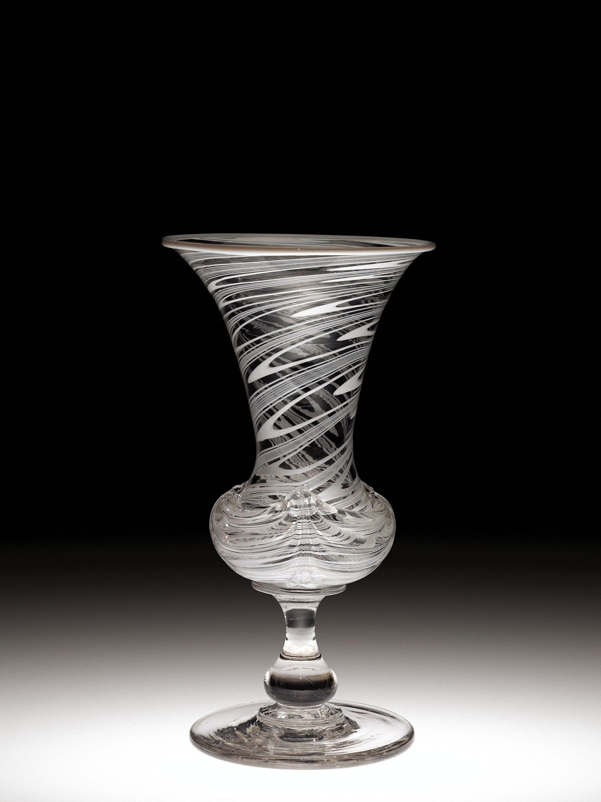 American Glass Vase With Applied Decoration The New pertaining to measurements 1200 X 1600