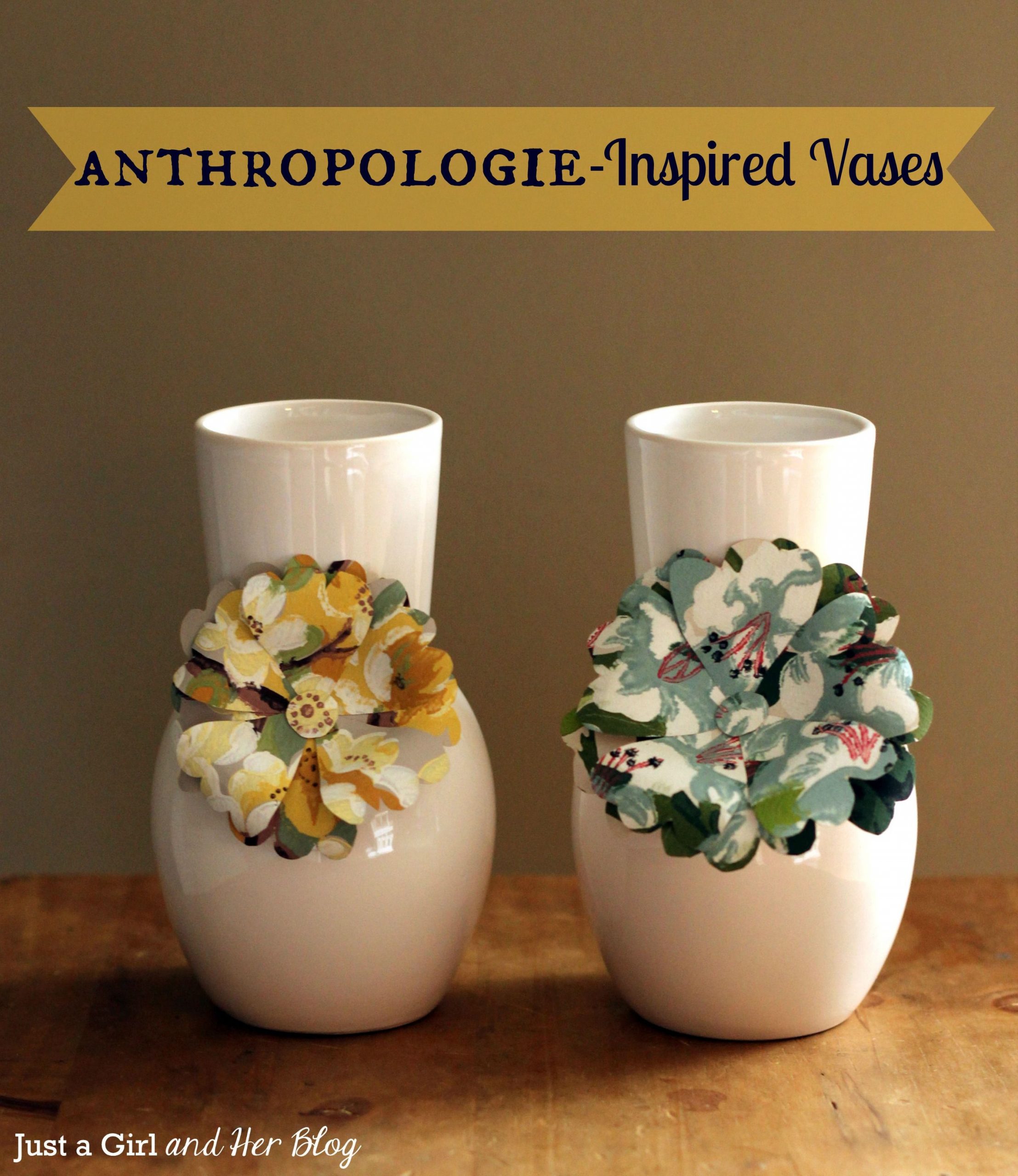 Anthropologie Inspired Flower Vases Wallpaper Crafts inside dimensions 2520 X 2912