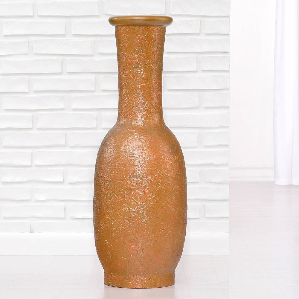 Artisan Embossed Floor Vase Indonesia for sizing 1000 X 1000