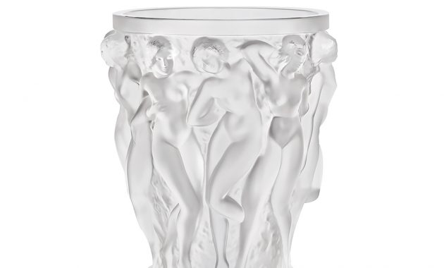 Bacchantes Vase Clear Crystal Vase Lalique Lalique with sizing 1000 X 1000