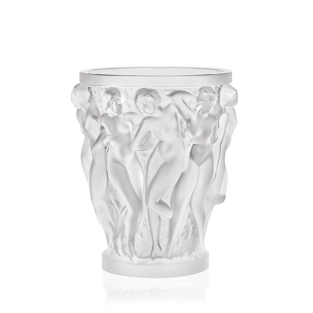 Bacchantes Vase Clear Crystal Vase Lalique Lalique with sizing 1000 X 1000