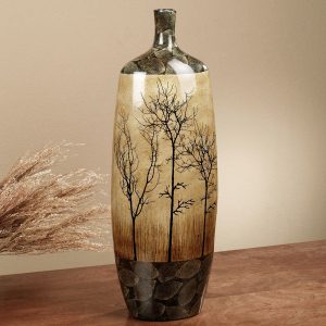 Bare Trees Ceramic Floor Vase with dimensions 2000 X 2000