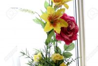 Beautiful Flower Vase In A Window throughout sizing 887 X 1300