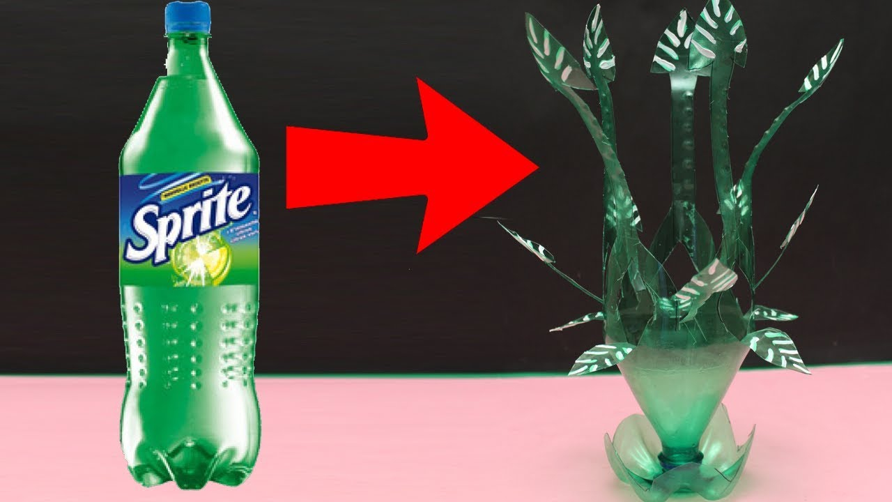 Best Out Of Waste Plastic Bottle Flower Vase Diy Crafts inside size 1280 X 720