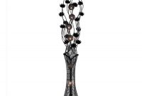 Black Flower Metal Floor Lamp within proportions 1500 X 1500