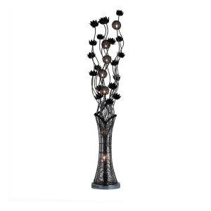 Black Flower Metal Floor Lamp within proportions 1500 X 1500
