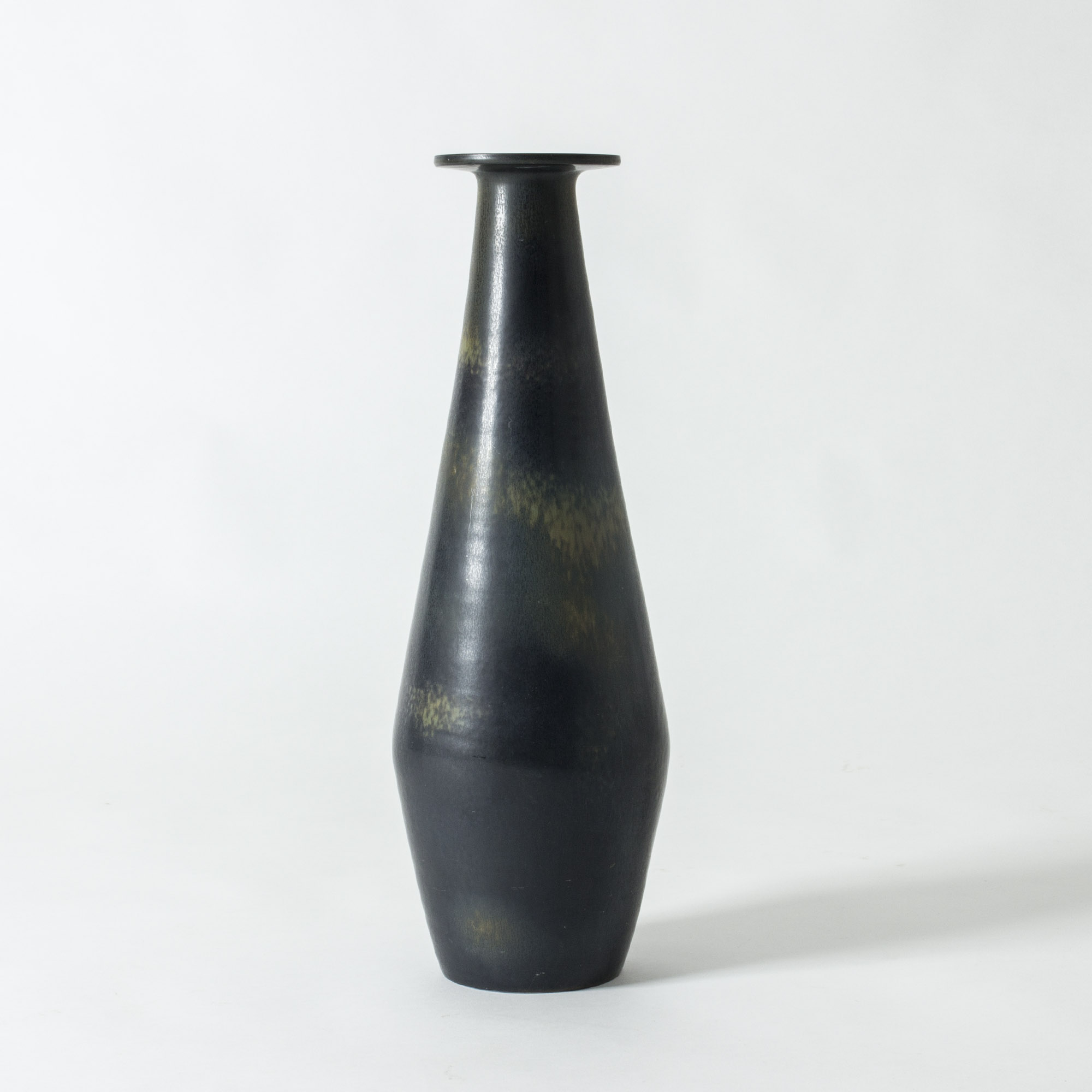 Black Stoneware Floor Vase Gunnar Nylund with regard to size 2000 X 2000