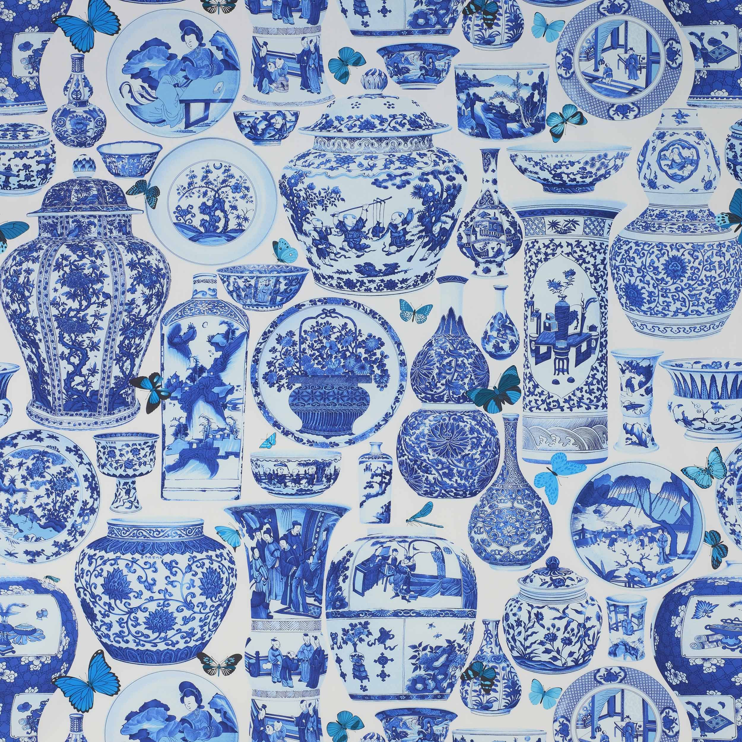 Blue And White Monday Blue And White Fabric Blue White for size 2500 X 2500