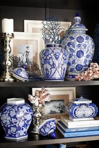 Blue And White Temple Jars Like These Little Gems From Pier throughout sizing 736 X 1102