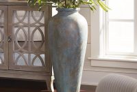 Blue Green Patina Urn Floor Vase Floor Vase Decor Tall with proportions 1500 X 1500
