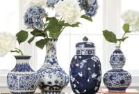 Blue White Chinoiserie Collection Blue White Vase within dimensions 1200 X 1200
