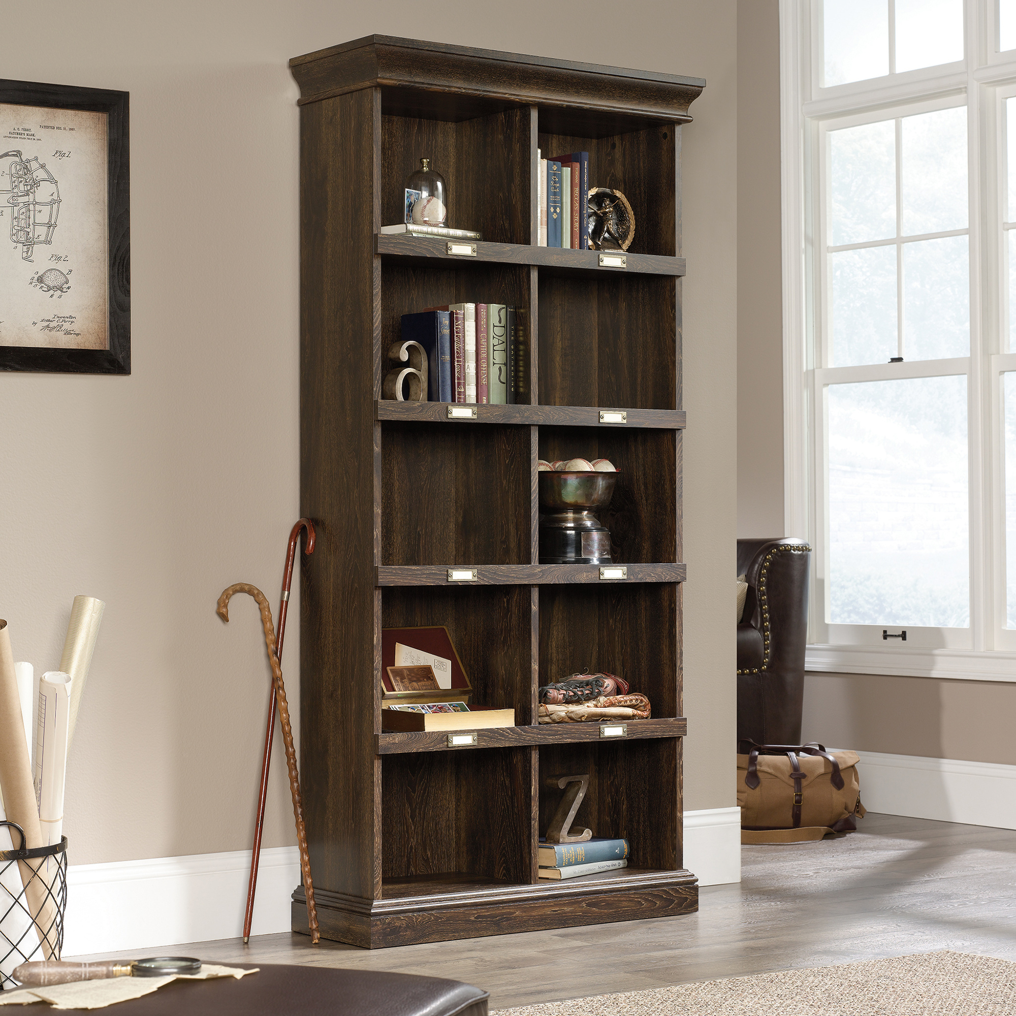 Brilliant Very Tall Bookcase Classic With Door Nathan throughout proportions 2000 X 2000