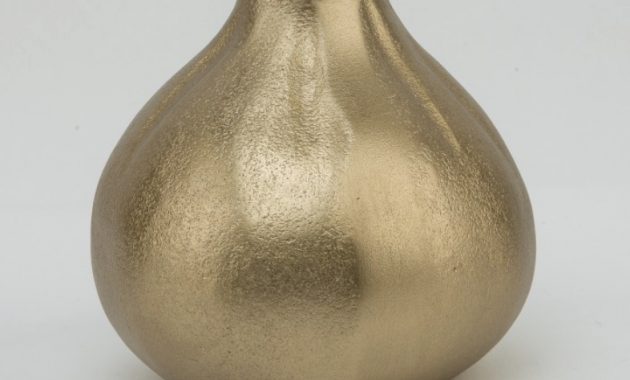 Bud Vase In Antiqued Gold regarding size 786 X 1114