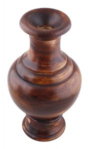 Bulk Wholesale Dark Brown Flower Vase In Mango Wood 8 pertaining to size 722 X 1200