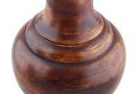 Bulk Wholesale Dark Brown Flower Vase In Mango Wood 8 pertaining to size 722 X 1200