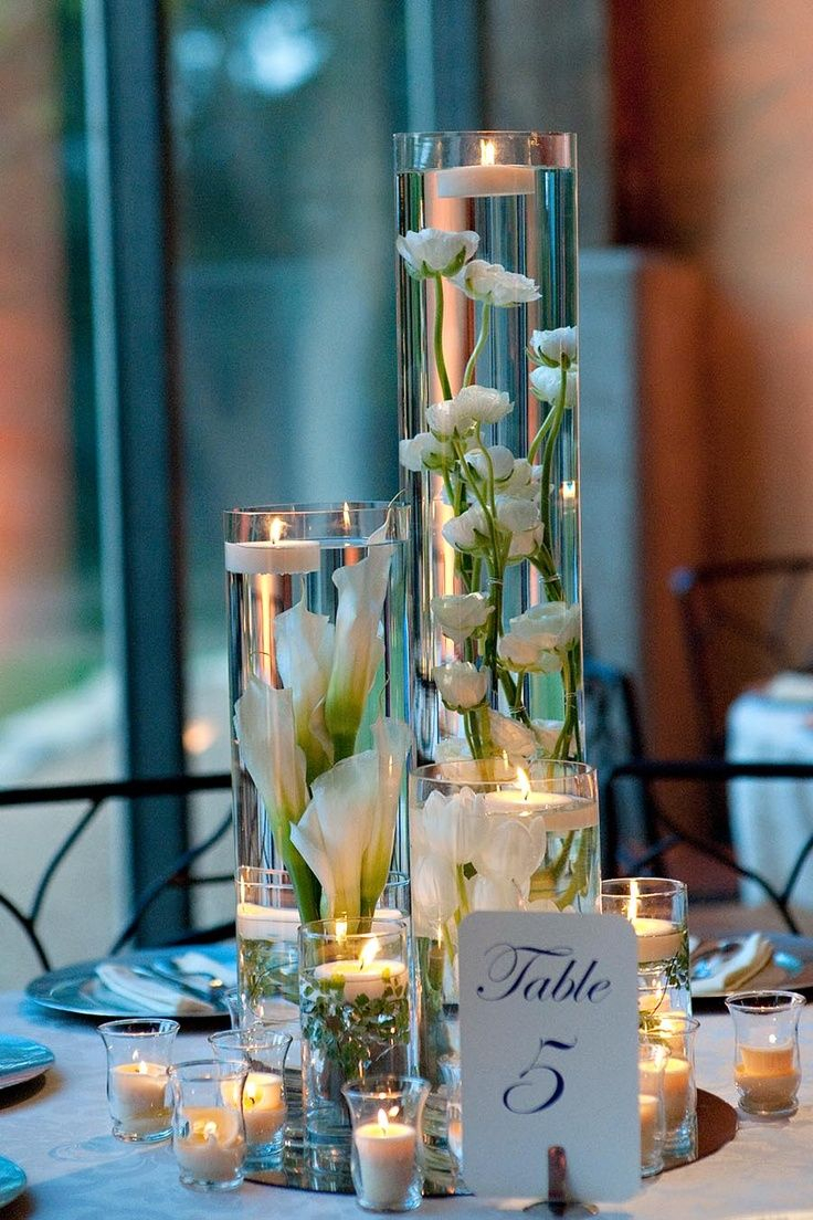 Candle Table Centerpiece Inspiration Only Glue Fake intended for dimensions 736 X 1104