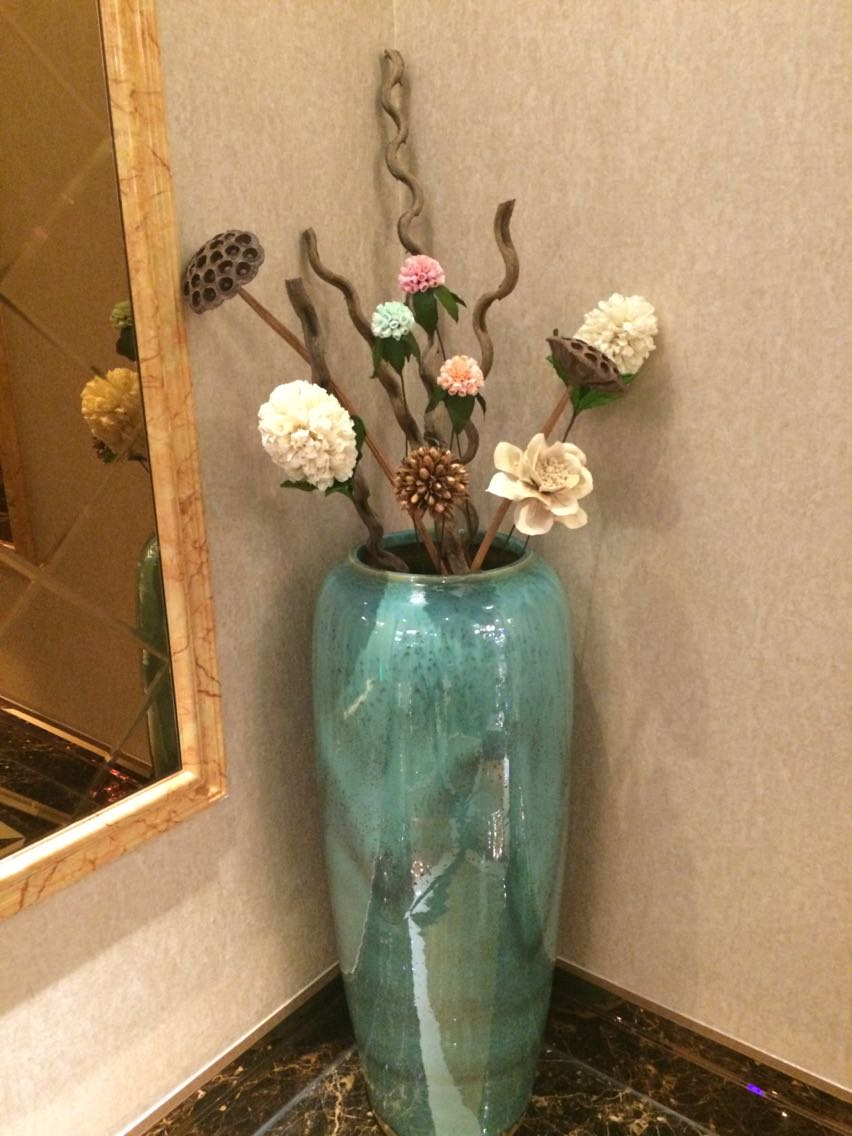 Ceramic Floor Vases Of Dried Flowers Color Glaze Kiln Flower regarding proportions 852 X 1136