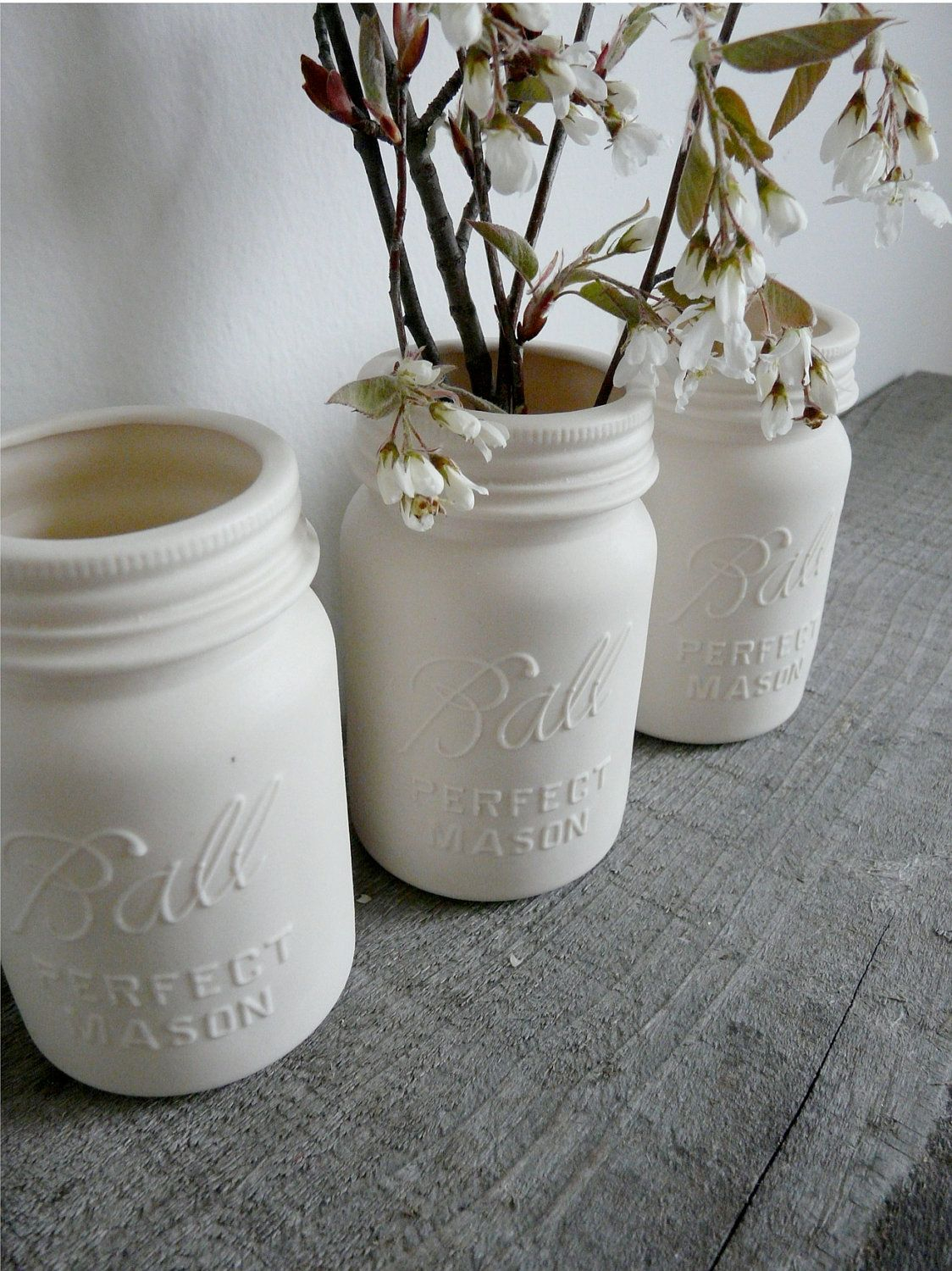 Ceramic Mason Jar Porcelain Vase Revisionsdesign On Etsy within sizing 1124 X 1500