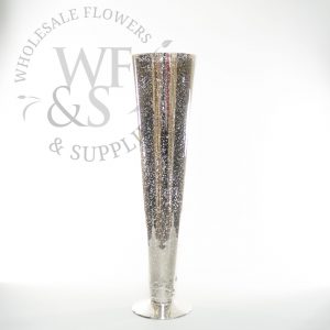 Champagne Mercury Glass Pilsner Vase 1975 pertaining to proportions 2450 X 2450