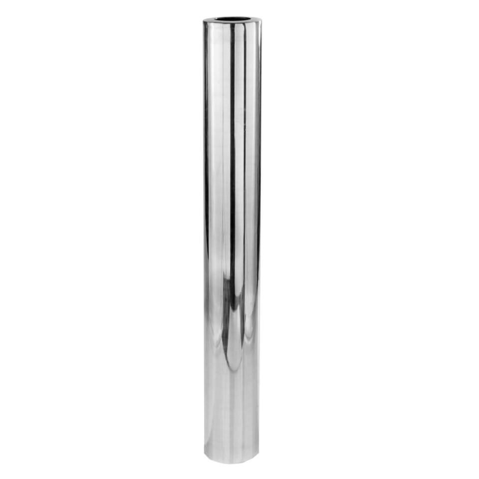 Cilindro Xxl Silver Finished Aluminum Tall Floor Vase in measurements 960 X 960