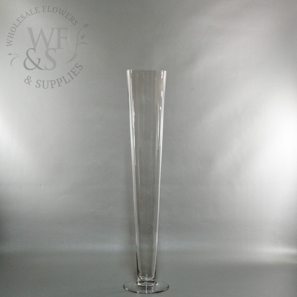 Clear Glass Pilsner Vase 24 throughout dimensions 1000 X 1000