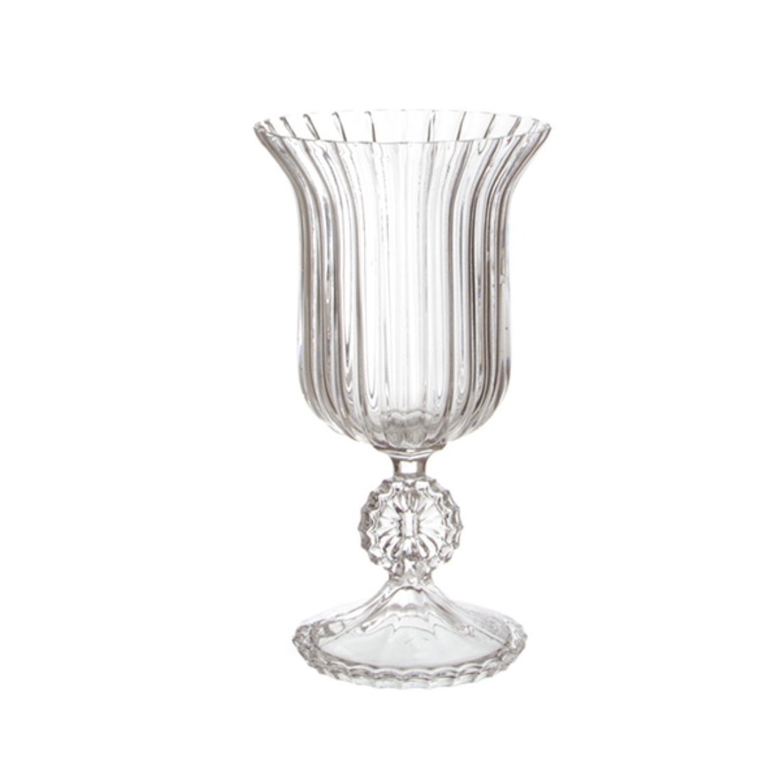 Clear Vase Hire Trumpet Tall with regard to size 1100 X 1100