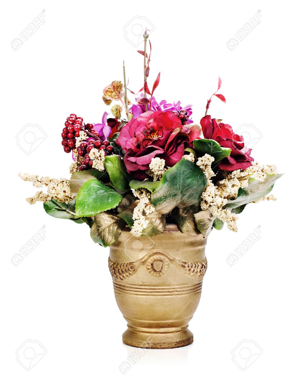 Colorful Flower Bouquet From Artificial Flowers Arrangement Centerpiece with regard to dimensions 1040 X 1300