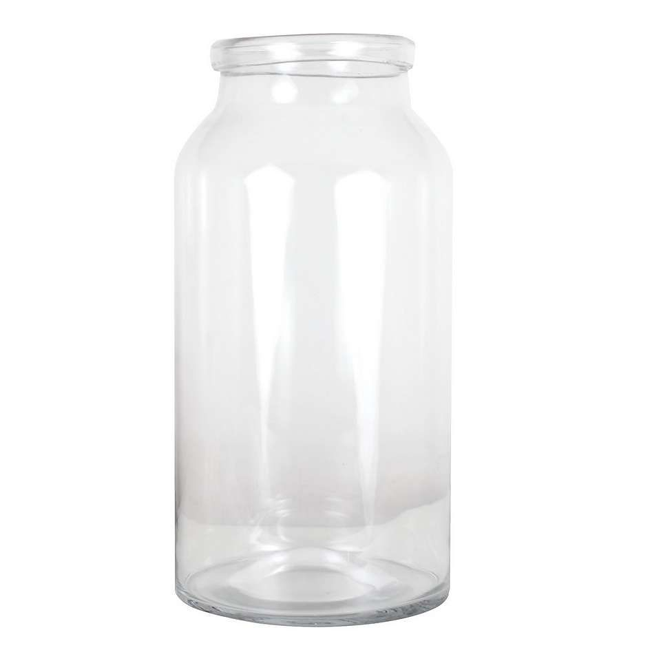 Core Tall Roll Top Glass Bottle Vase Dunelm Bottle Vase with regard to sizing 960 X 960
