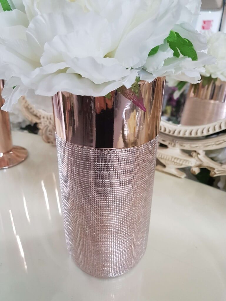 Covers Decoration Hire Rose Gold Ceramic Vase Covers with proportions 768 X 1024