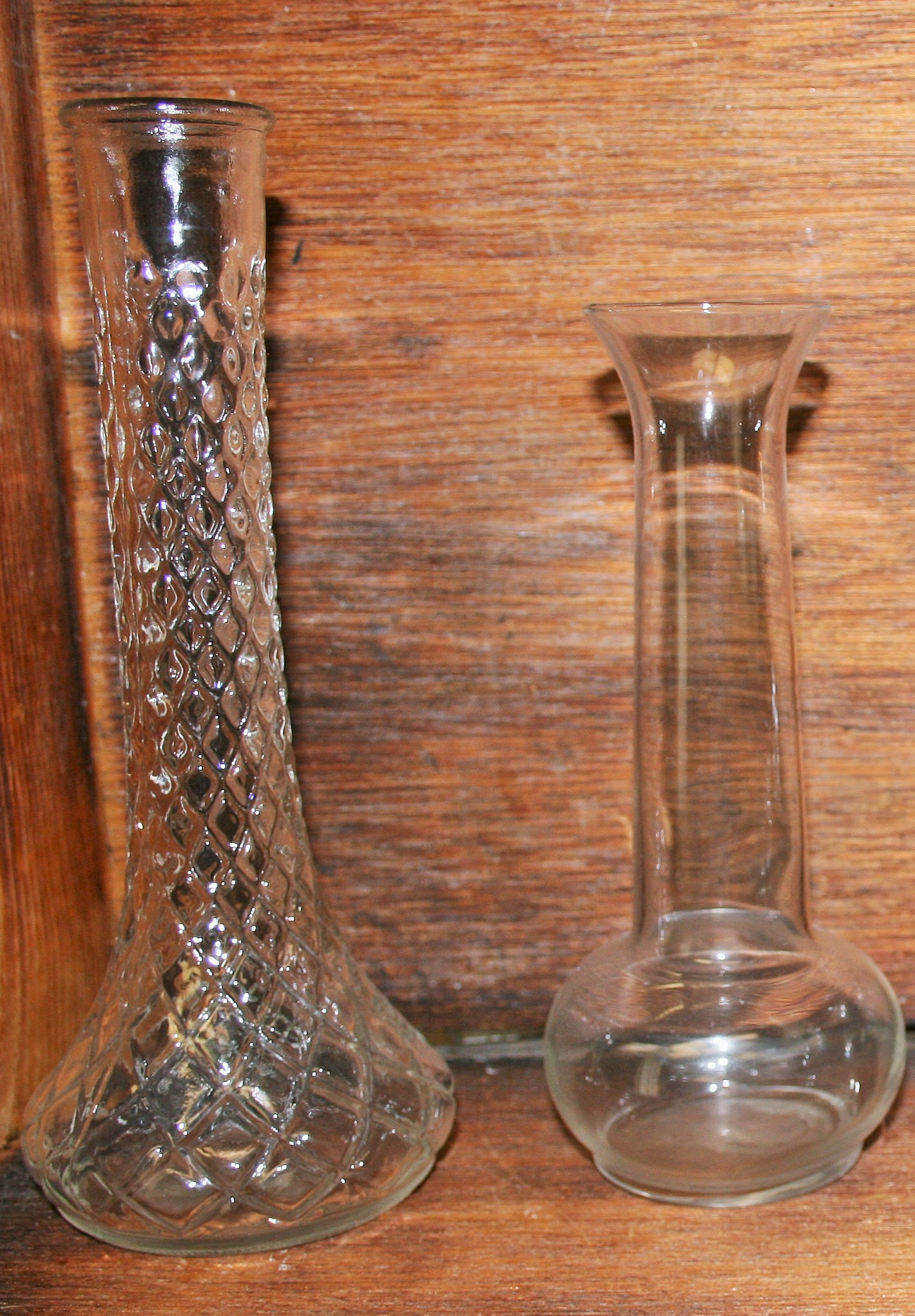 Crisscross Glass Bud Vase inside dimensions 1420 X 2042