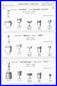 Cristal De Baccarat Catalogue 1916 Catalogue Cristal pertaining to sizing 996 X 1485