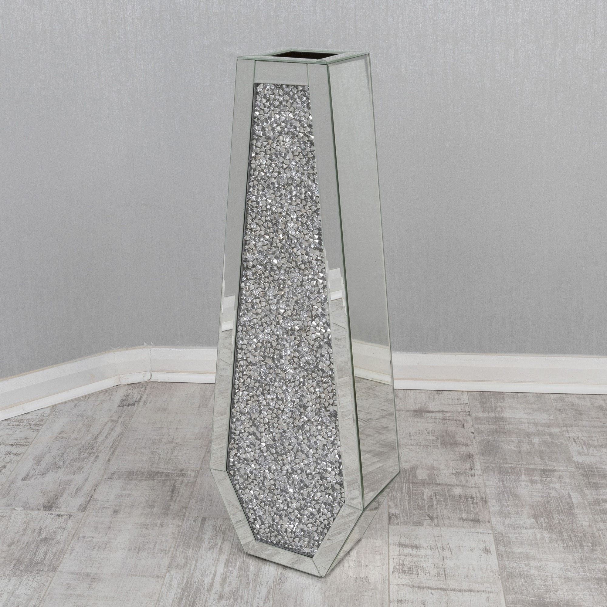 Crushed Diamond Glass Vase pertaining to size 2000 X 2000