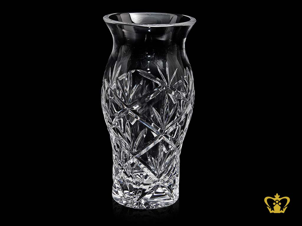 Crystal Little Vase Hand Crafted With Elegant Cuts in measurements 1024 X 768