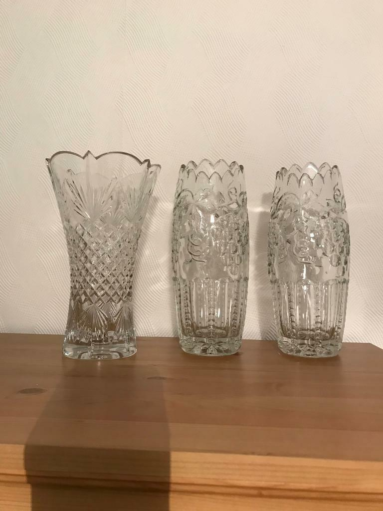 Crystal Vases Will Sell Separately Good Condition In Coatbridge North Lanarkshire Gumtree for dimensions 768 X 1024