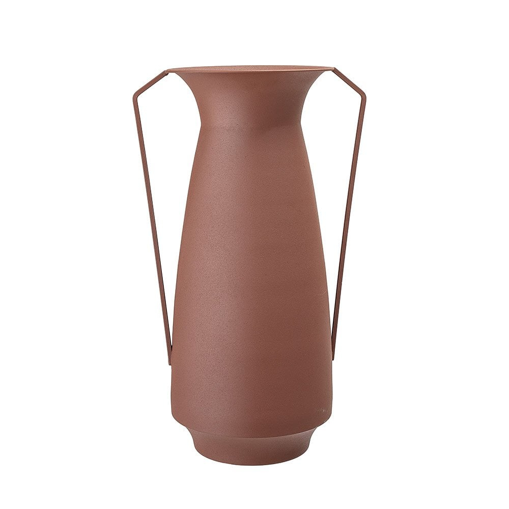 Cult Living Tall Metal Vase With Handle Brown inside sizing 1000 X 1000